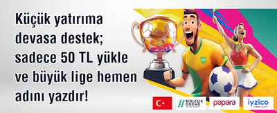 İlk Yatırıma Özel Eşleşme promotion