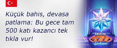 Hoşgeldin Bonusu promotion